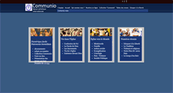 Desktop Screenshot of communio.fr