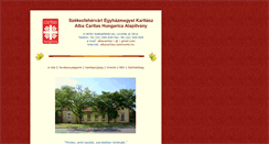 Desktop Screenshot of albacaritas.communio.hu